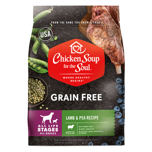 Chicken Soup GF Lamb & Pea Dog Food Chicken Soup, grain free, GF, lamb, Pea, Dog Food